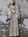 Mutedance 25 Spring/Summer Silk Puffy Cuff Dress MD-MD25SS32-HOARY MD25SS33